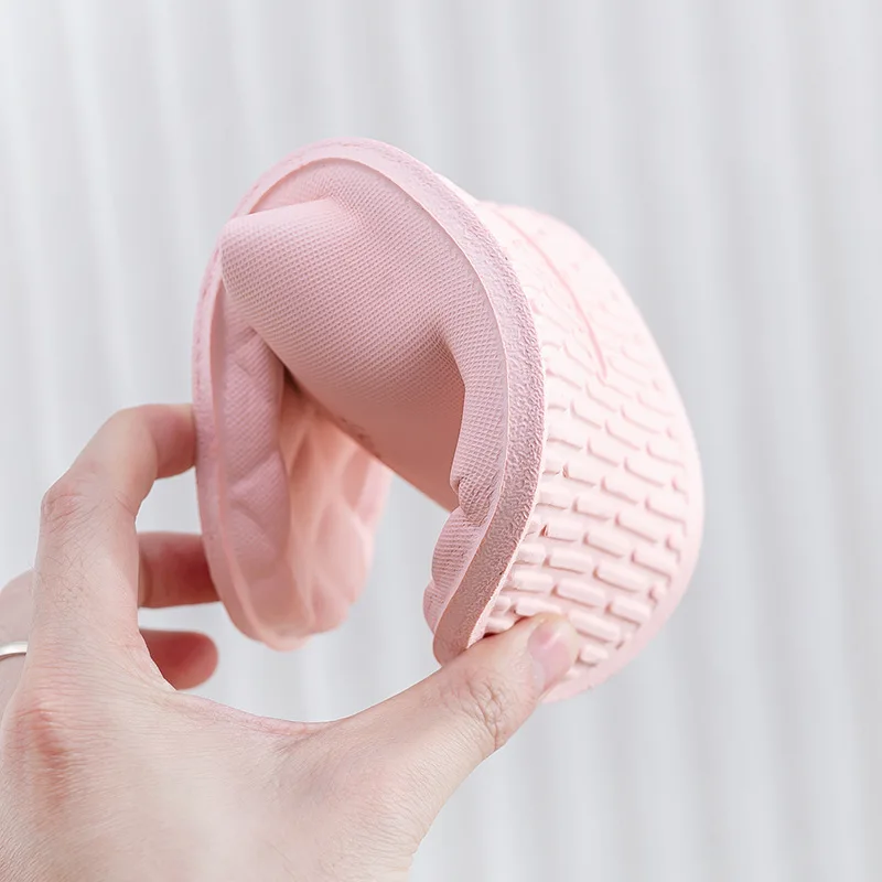 2023 Men Platform Slippers Shoes Unisex Summer Beach Soft Sole Slide Sandals Leisure Women Indoor Bathroom Anti-slip Slides