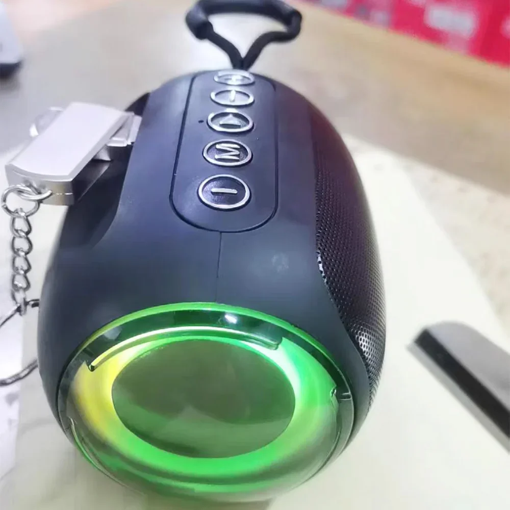 Мини-сабвуфер Pop, Bluetooth-динамик, двойная басовая диафрагма, поддержка качества звука, поддержка TF-карты, USB Aux TWS, портативный беспроводной звук (art.: 3920d135fc880) - 3920d135fc880