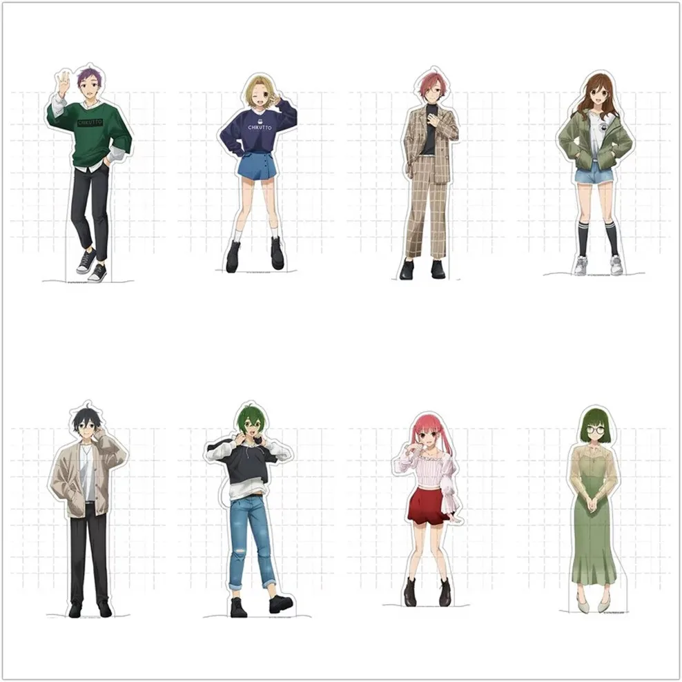 

Game Horimiya Anime kyoko Miyamura Izumi Ishikawa Toru Acrylic Stand Doll Figure Model Plate Cosplay Toy for Gift