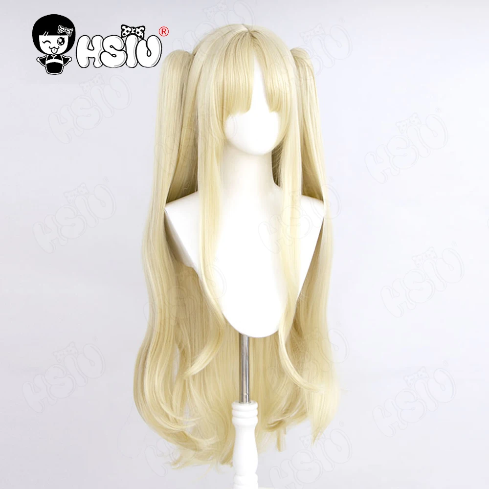 Космический парик Ereshkigal для косплея HSIU 80 см бежевый длинный синтетический +