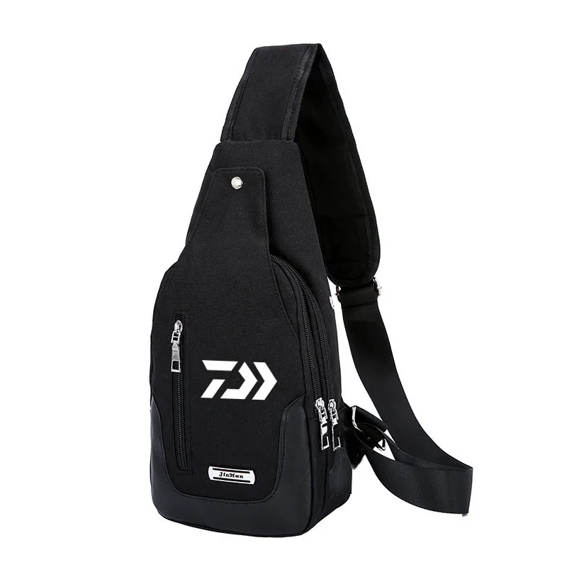 

Men's Multifunctional Shoulder Crossbody Bags Chest Pack Casual Outdoor Sports Travel Climbing Camping Multi-Purpose Fishing Bag