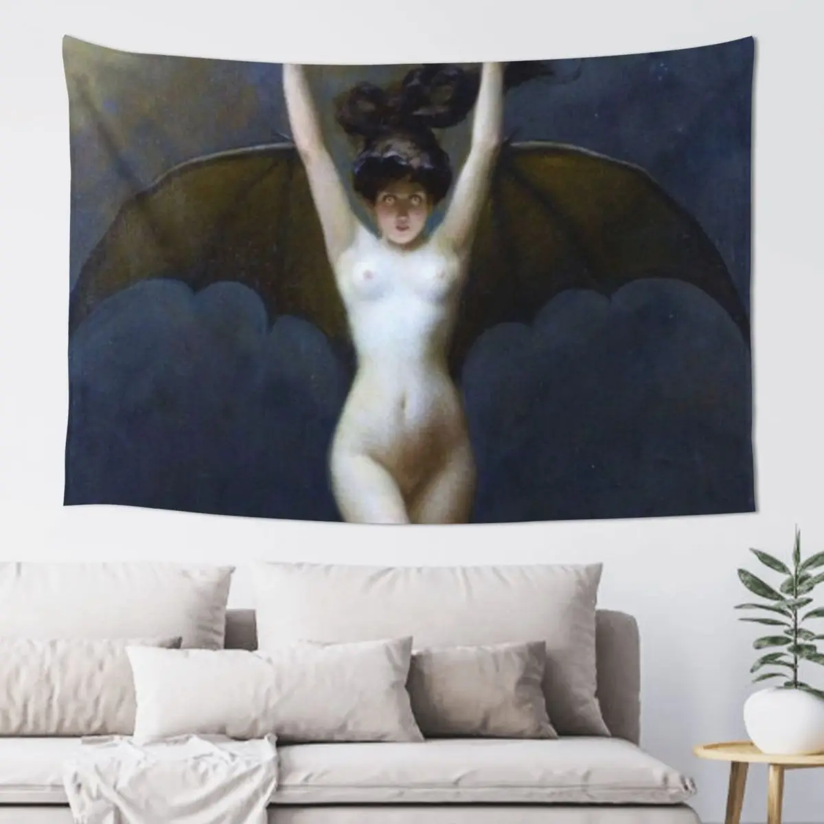 Декоративный гобелен laniakea декоративная роспись в космосе для спальни комнаты