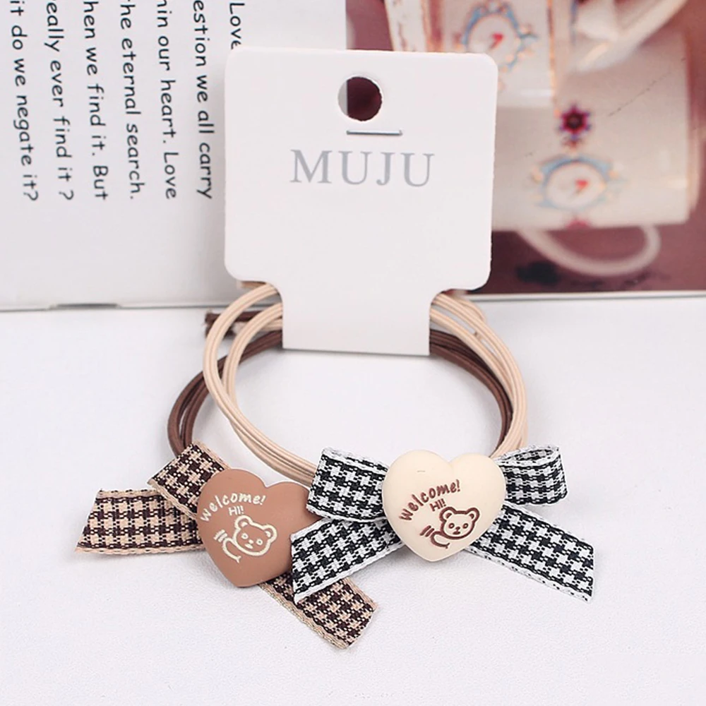 

2 шт./набор, кофейный бант для волос