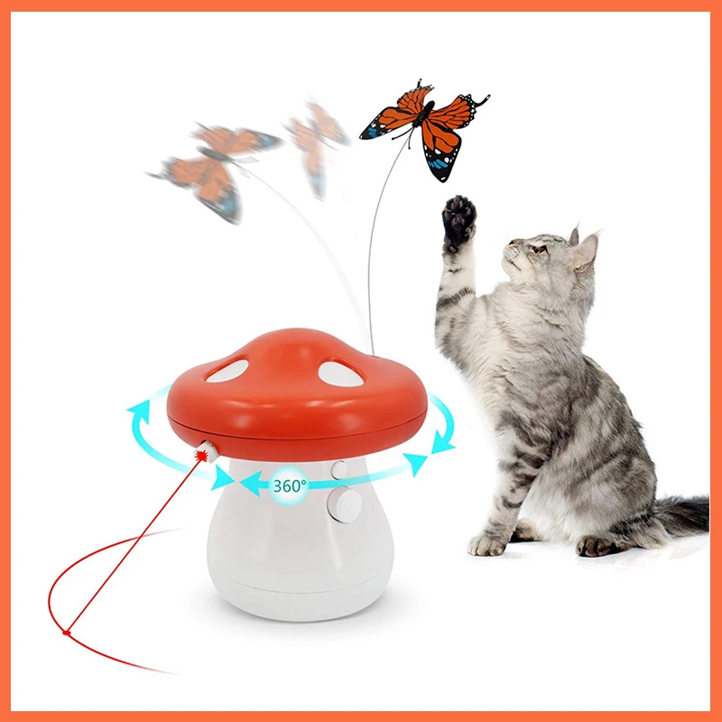 

2 в 1, Лазерная Игрушка для кошек