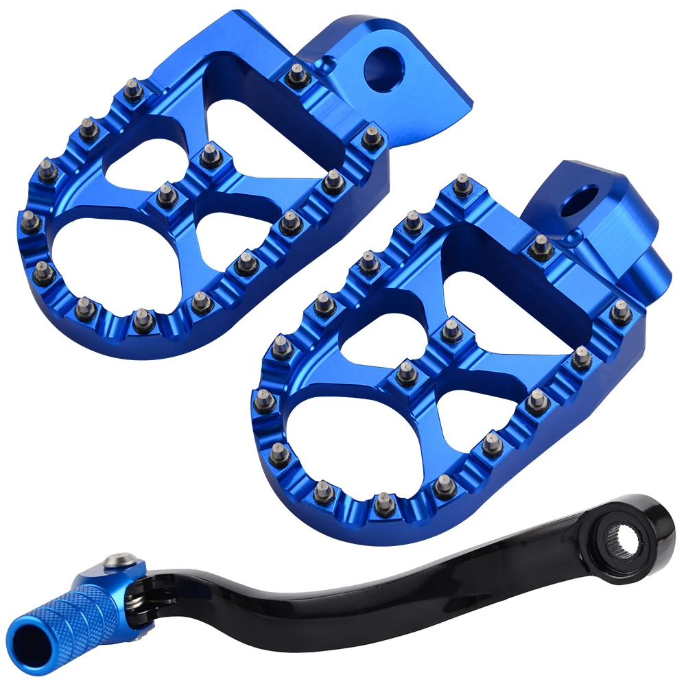 

Footrest Footpegs & Gear Shifter Shift Lever For Husqvarna TC125 FC250 FC350 TC 125 FC 250 350 2014 2015 Foot Pegs Rests Pedal