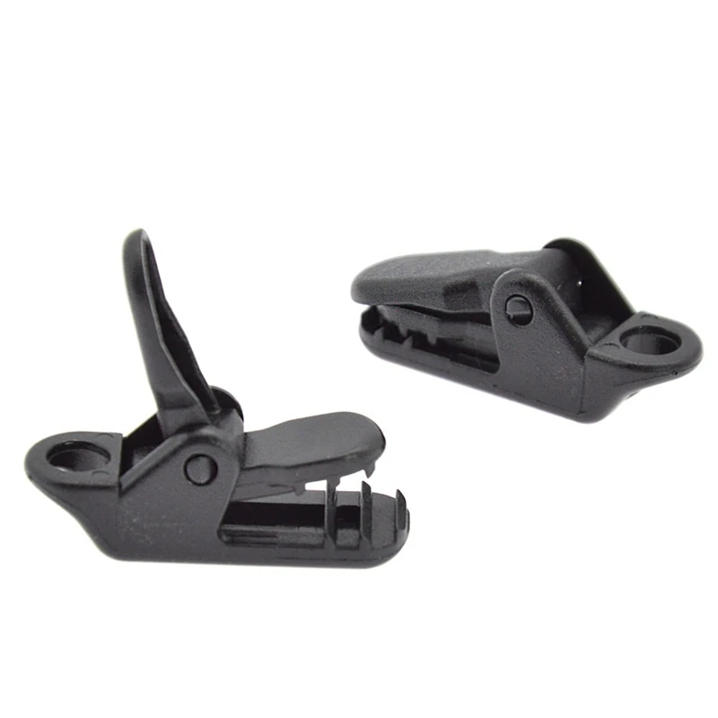 

100Pcs Tent Awning Canopy Clamp Tarp Canvas Alligator Clip Outdoor Camping Canopy Pull Point Hook Windproof Fixing Clip