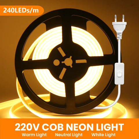 Светодиодная лента XUNATA COB 240LEDs/m