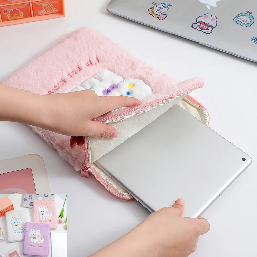 

Cute Sleeve Case for Prestigio Grace 4991 4891 4G TCL NXTPAPER Tab MAX 10 SunWind Sky 9 A102 E201 3G 9.6 Inch Tablet Plush Pouch