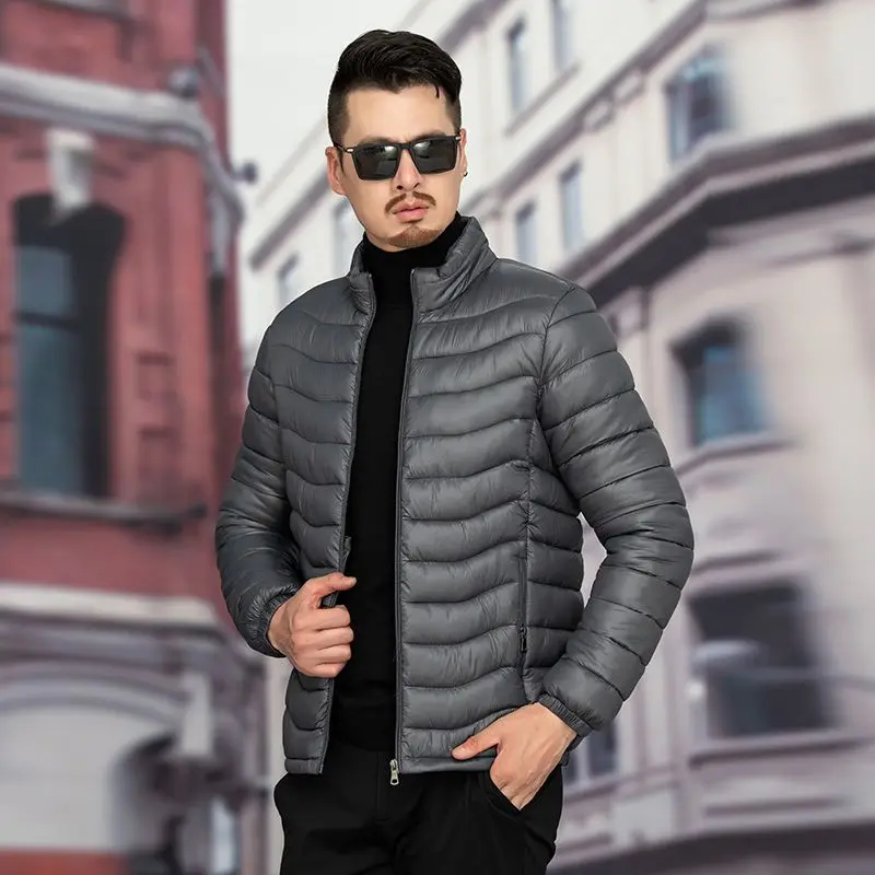New Winter Men Warm Waterproof Parkas Jacket Vests Coat Mens Autumn Casual Brand Windproof Outwear Parkas Jacket Male F18