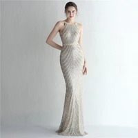brilliant burgundy sequined formal evening with beaded high quality spaghetti strap backless detachable train party prom gowns