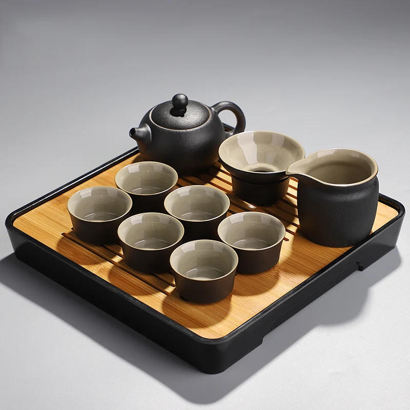 

Кофейная чашка, полуавтоматический чайный сервиз, фарфоровые Японские чайные чашки и блюдца, наборы Tetera De фарфоровые, кухонные принадлежности YYY50XP