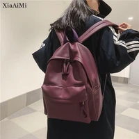 fashion casual mens and womens school backpacks trendy cool outdoor travel couples with the same style schoolbag