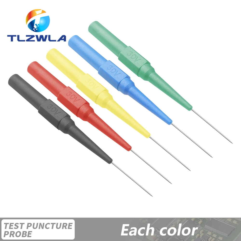 

Тестовые щупы TLZWLA 1A 30V для банановой вилки 5 шт.