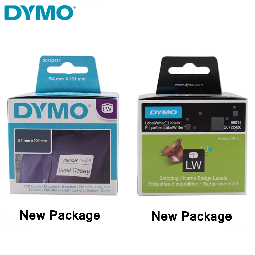 2Rolls Originals Dymo Barcode Printer Label Paper 99010 89*28mm Thermal label Paper for Dymo LW-550 LW550 LW-450 Label Maker images - 6