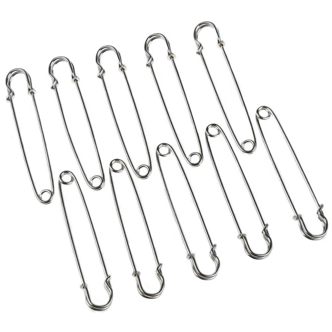 10 шт. 4-дюймовая большая металлическая булавка — и прочная для хранения тяжелых