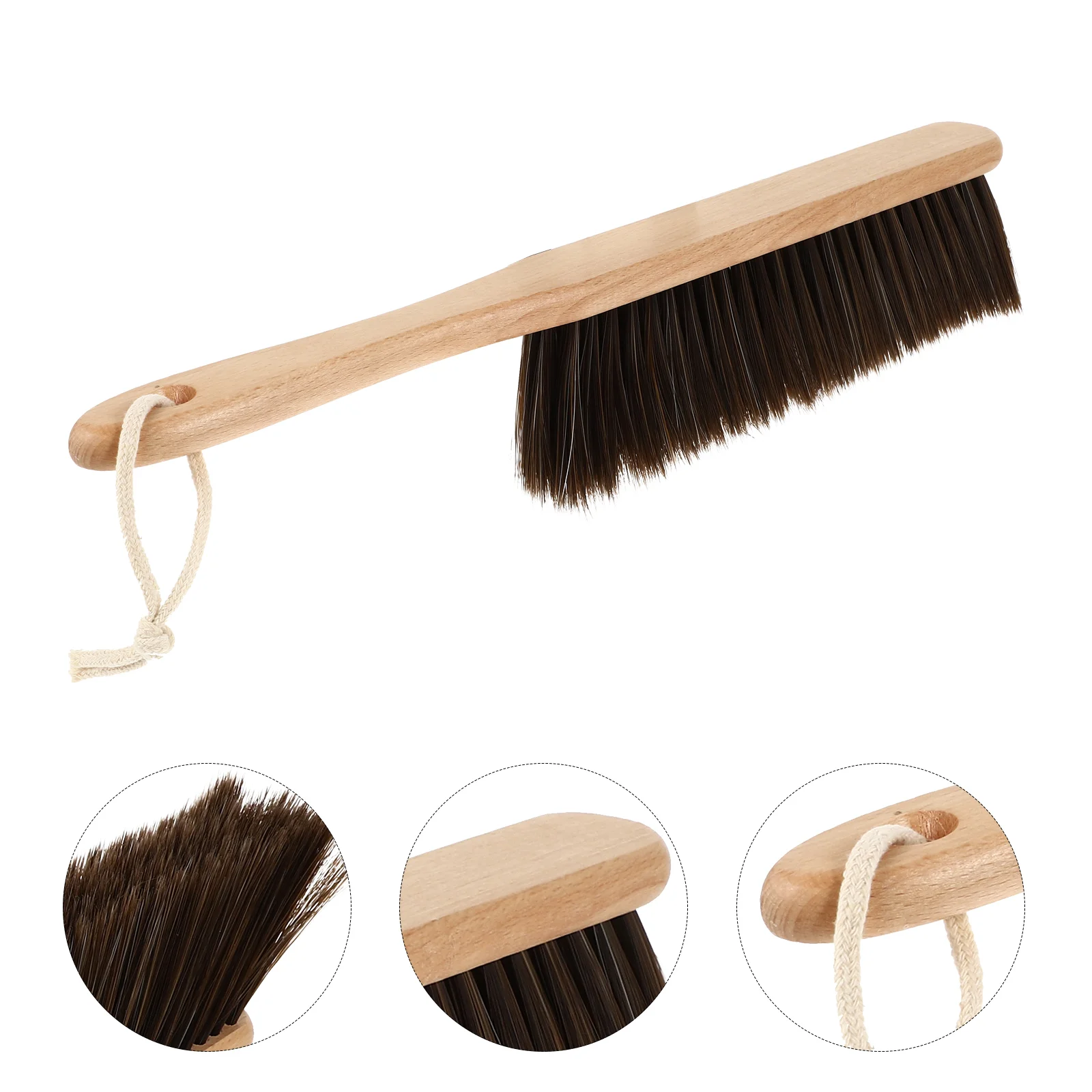 

Brush Wood Handle Cleaning Sofa Bench Wooden Quilt Dusterwoodworking Carpet Household Dusting Bedroom Bedportable Brushes