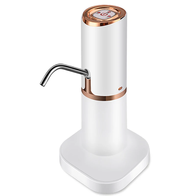 

Electric Mini Water Bottle Pump Automatic Wireless USB Water Drinking Dispenser Pump Portable Barreled Water Pump Foy Home