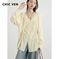 Женская рубашка CHIC VEN из вискозы