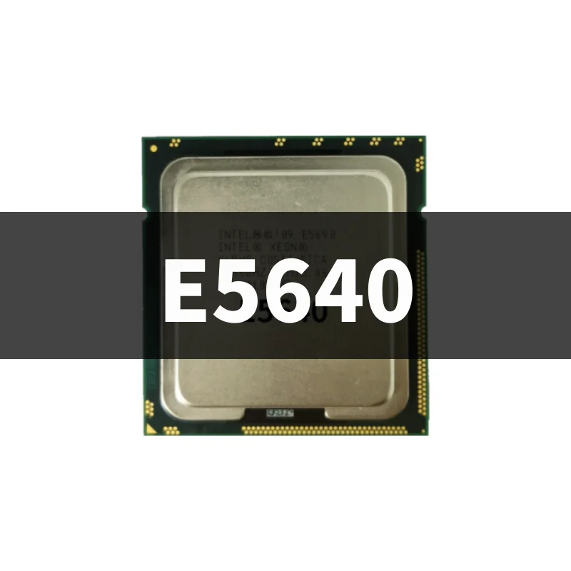 Xeon E5640 SLBVC процессор 2 66 ГГц 12M 4-ядерный разъем 1366 Бесплатная - Цена: 470.04