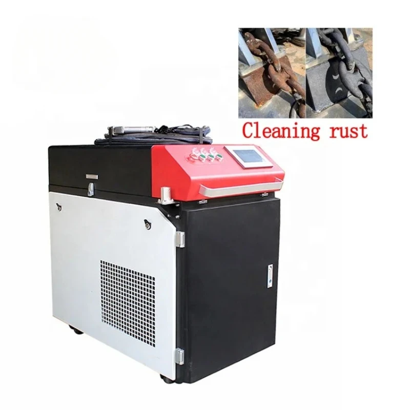 Лидер продаж 1000 Вт 1500 2000 3000 непрерывная портативная волоконная лазерная чистящая