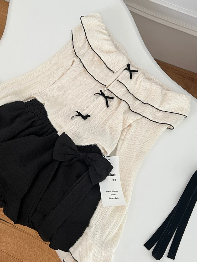 Осенне-зимняя Женская Кокетка Gyaru в Корейском стиле милая Эстетическая одежда