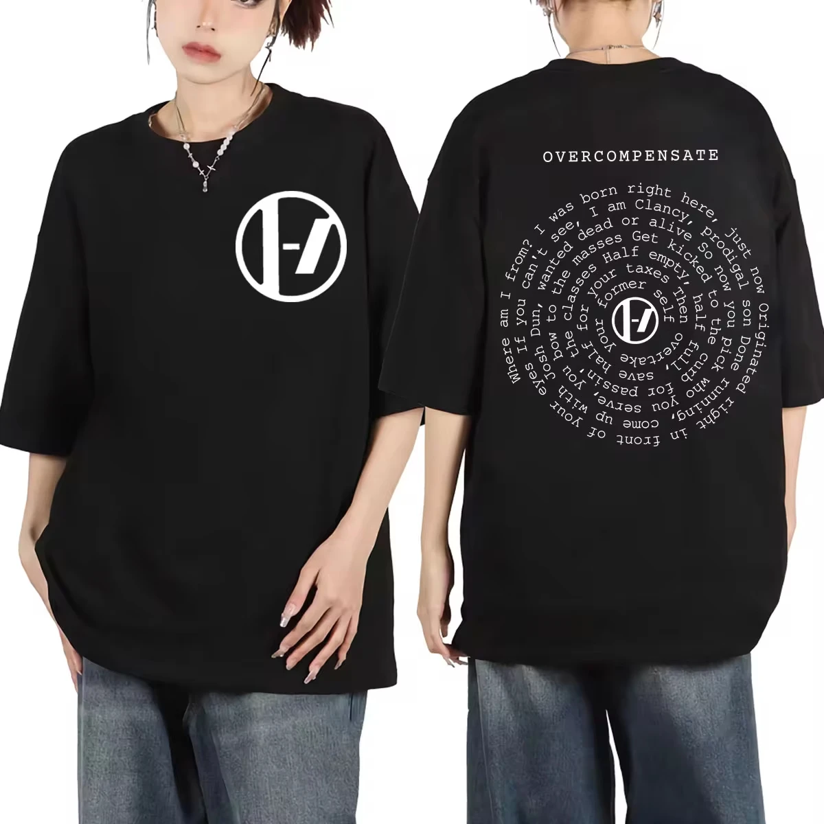 Футболка Мужская/женская с принтом Twenty One Pilots