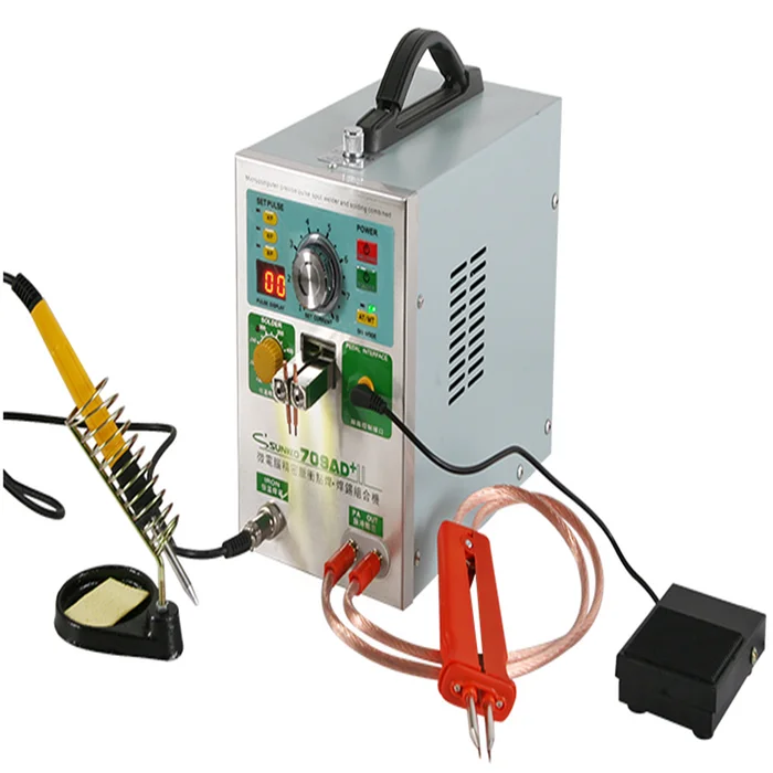 

09AD+ spot welder with soldering iron spot welding machine for battery