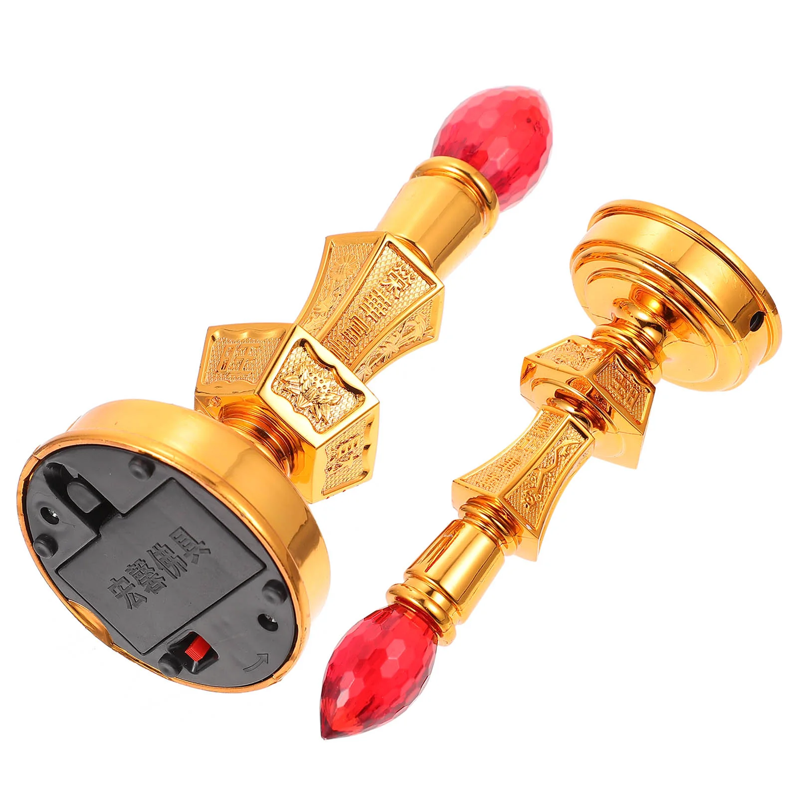 

Lamp Ledlightlights Tea Electric Electronic Operated Flamelessburnervotive Flickering Pillar Ornament Funeral Fake Chinese Scene