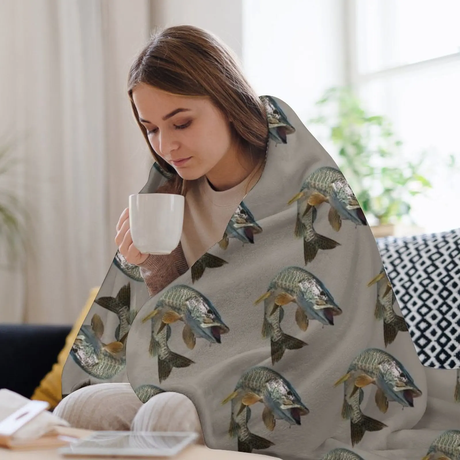 Одеяло Musky декоративное большое одеяло