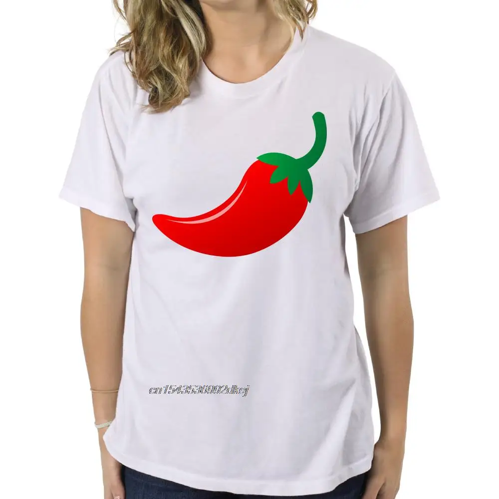 

Shanala Men's Hot Spicy Chili Pepper Cotton T-Shirts Black