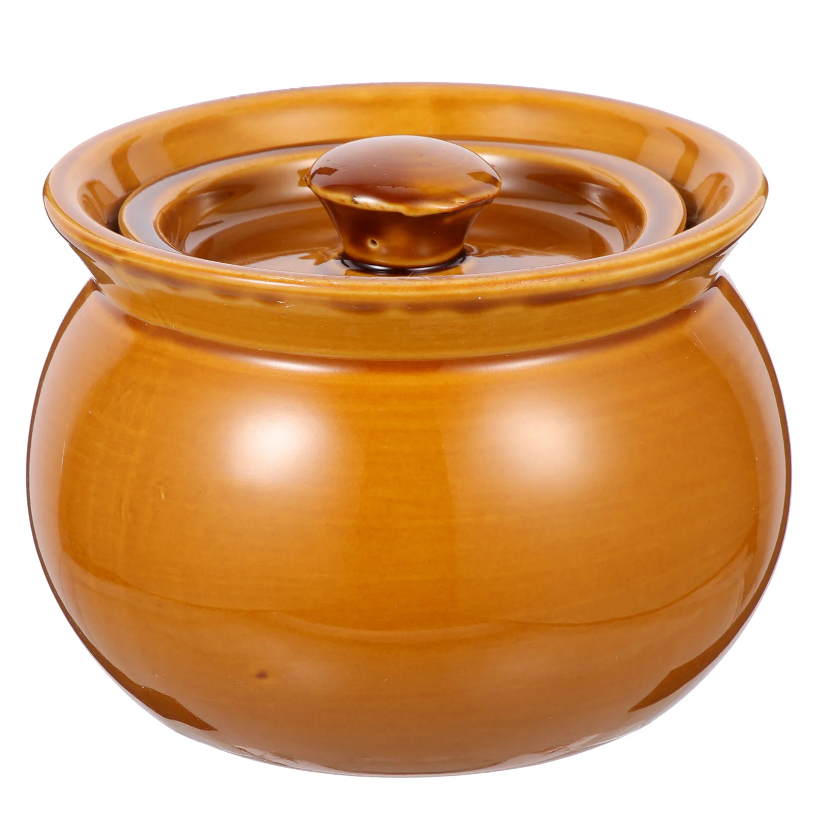 

Braising Pan Lid Soup Bowl Non Stick Casserole Pot Braiser Ceramic Cooking Clay Rice Cooker Onion Crock