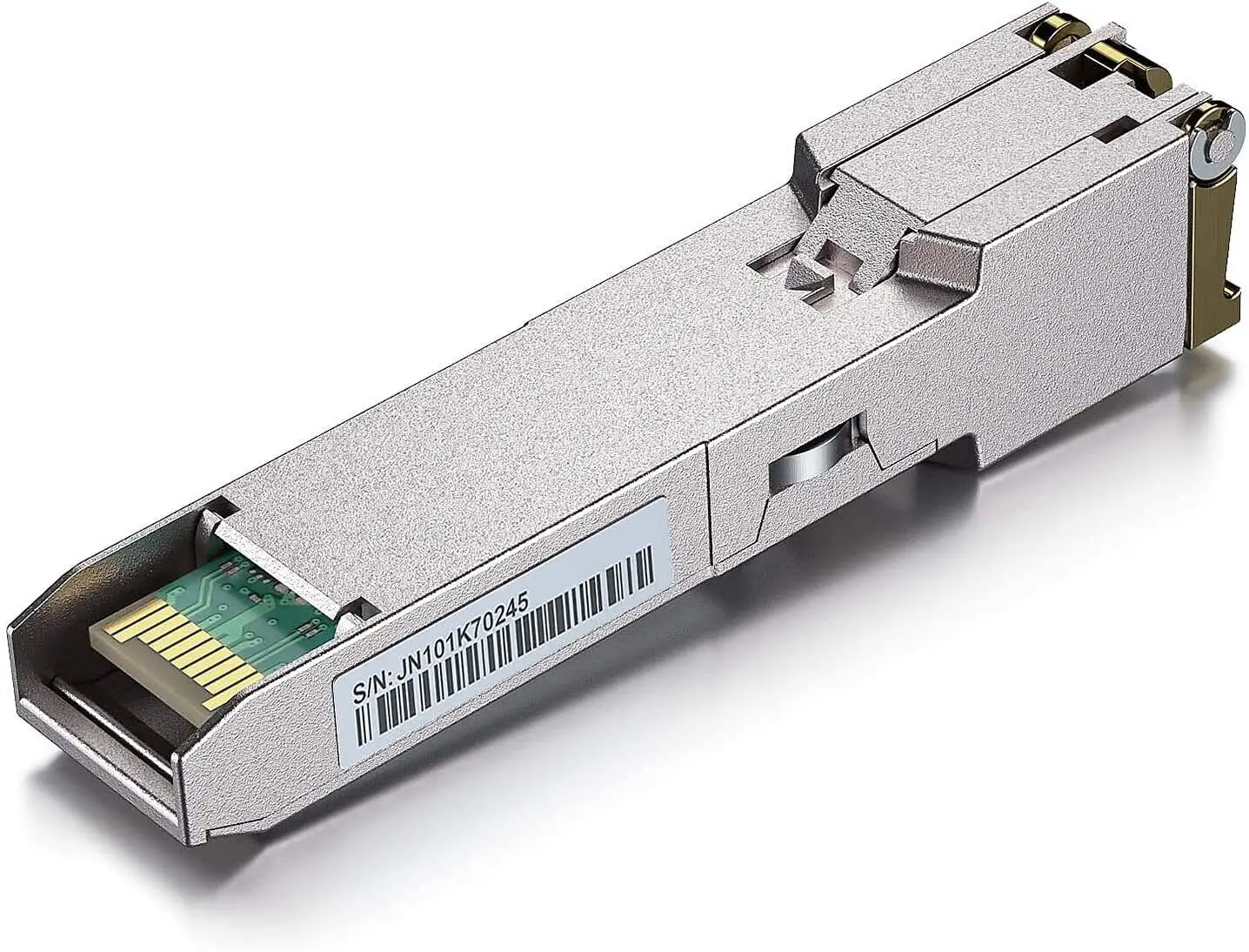 2.5G SFP-T, 2.5GBase-T, SFP to RJ45 SFP, Compatible with Ubiquiti UniFi, Fortinet, Netgear, TP-Link and Other Open Switches