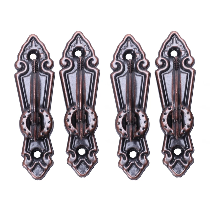 

Metal Curtain Tassel Tie Back Tieback Mini Wall Hooks 6PCS Red Bronze
