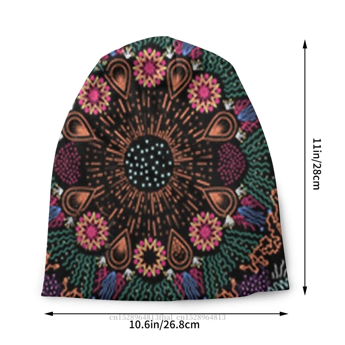 Восточный коврик зимние теплые шапки Shein V-bar версии пустыня космический плюс узор