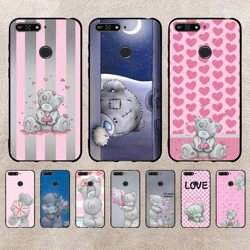 

Cute Tatty Teddy Bear Phone Case For Xiaomi 11 10 12Spro A2 A2lite A1 9 9SE 8Lite 8explorer F1 Poco 12S Ultra Cove