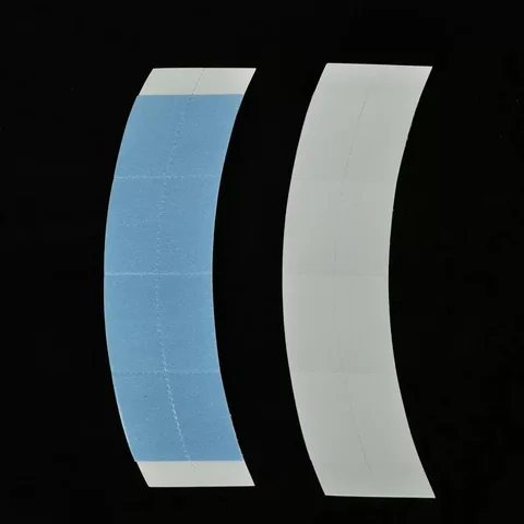 36 шт. лента для системы волос, двухсторонняя клейкая лента для кружевного парика, лента для легкой очистки, разделение на два, четыре и восемь