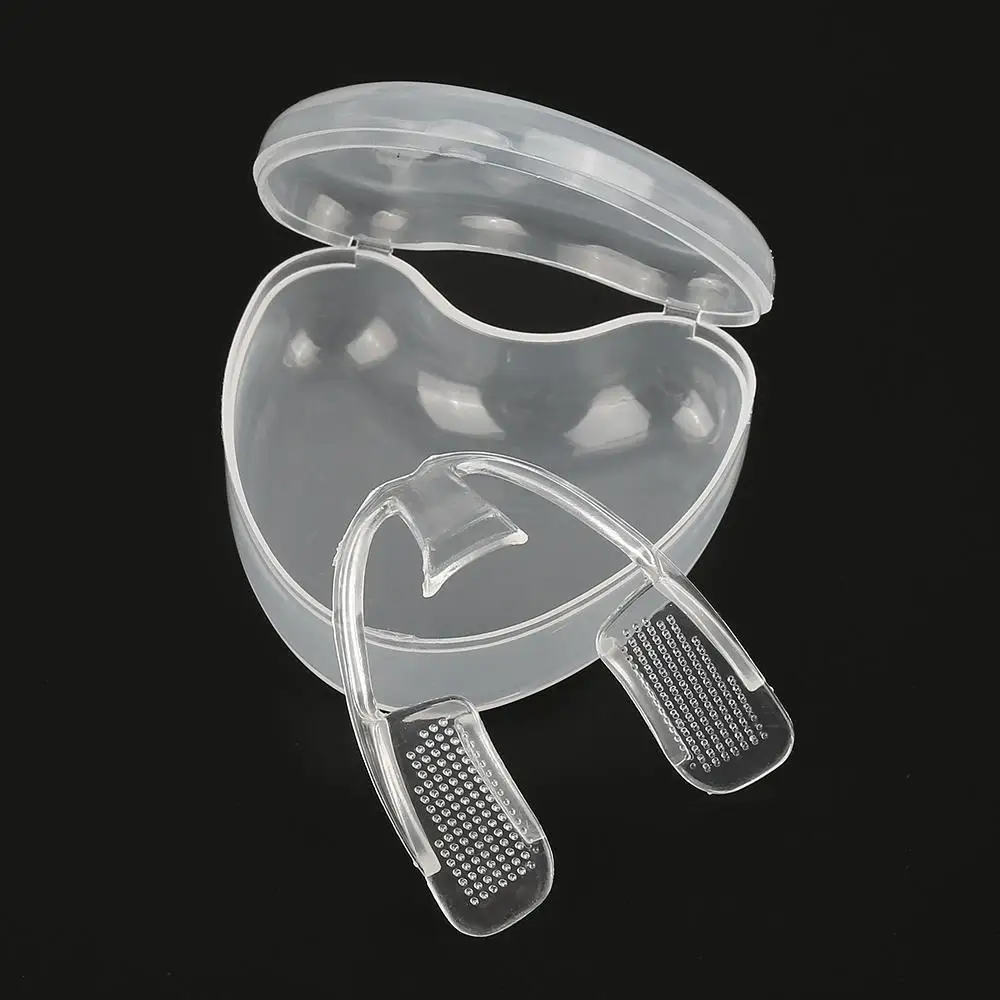 

1/2/3pcs Transparent Bruxism Teeth Grinding Guard Sleep Mouthguard Splint Clenching Protector Tools Sports Safety Mouth Guard