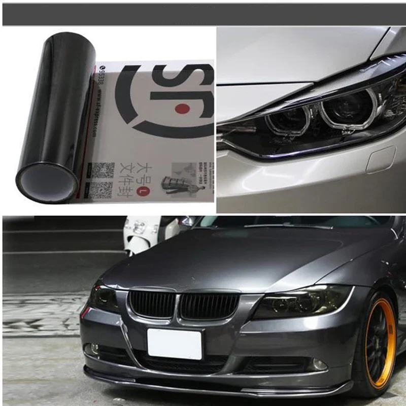 

Автомобильная пленка для фар автомобиля, красочная фара, задний фонарь, противотуманная фара, виниловая пленка, тонировочная пленка для заднего фонаря, внешние аксессуары 30X60 см