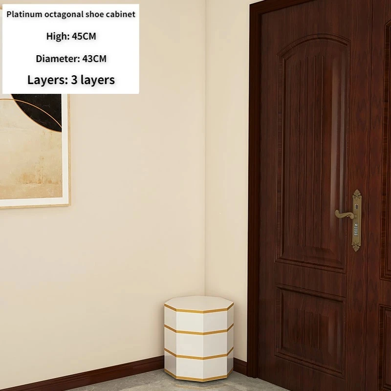 Вращающийся шкаф для обуви металлическая полка входа в дом