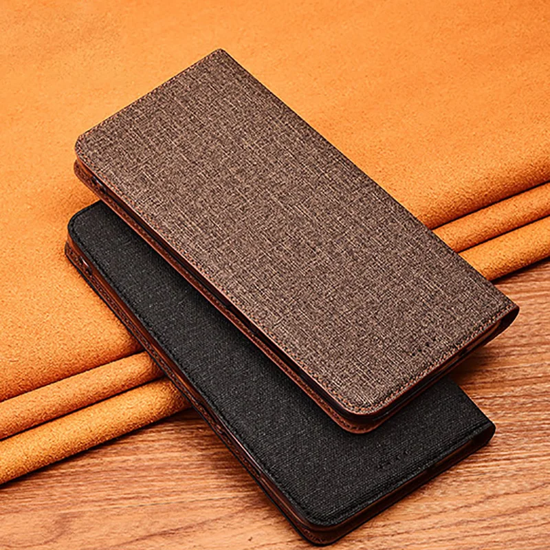 

Pure Color Cotton Leather Case for Vivo IQOO 3 5 7 Z3 Z5 Z5X Q8 Pro Speed Magnetic Flip Cover Protective