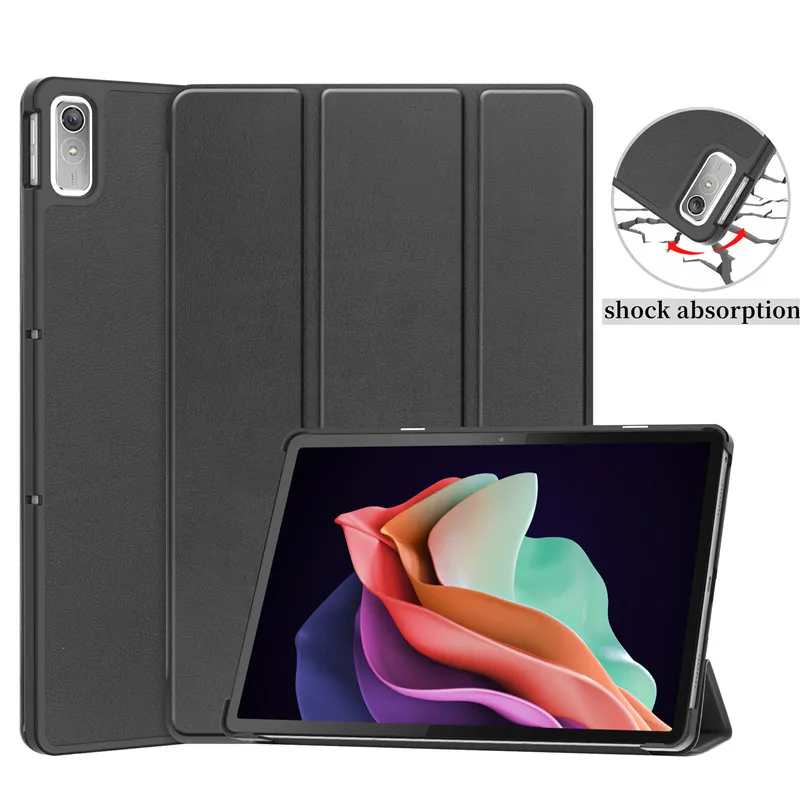 For Lenovo Tab P11 2nd Gen 11.5 Tablet Case 2022 Folding Stand Smart Cover for Xiaoxin Pad Plus 2023 funda+Film+Pen