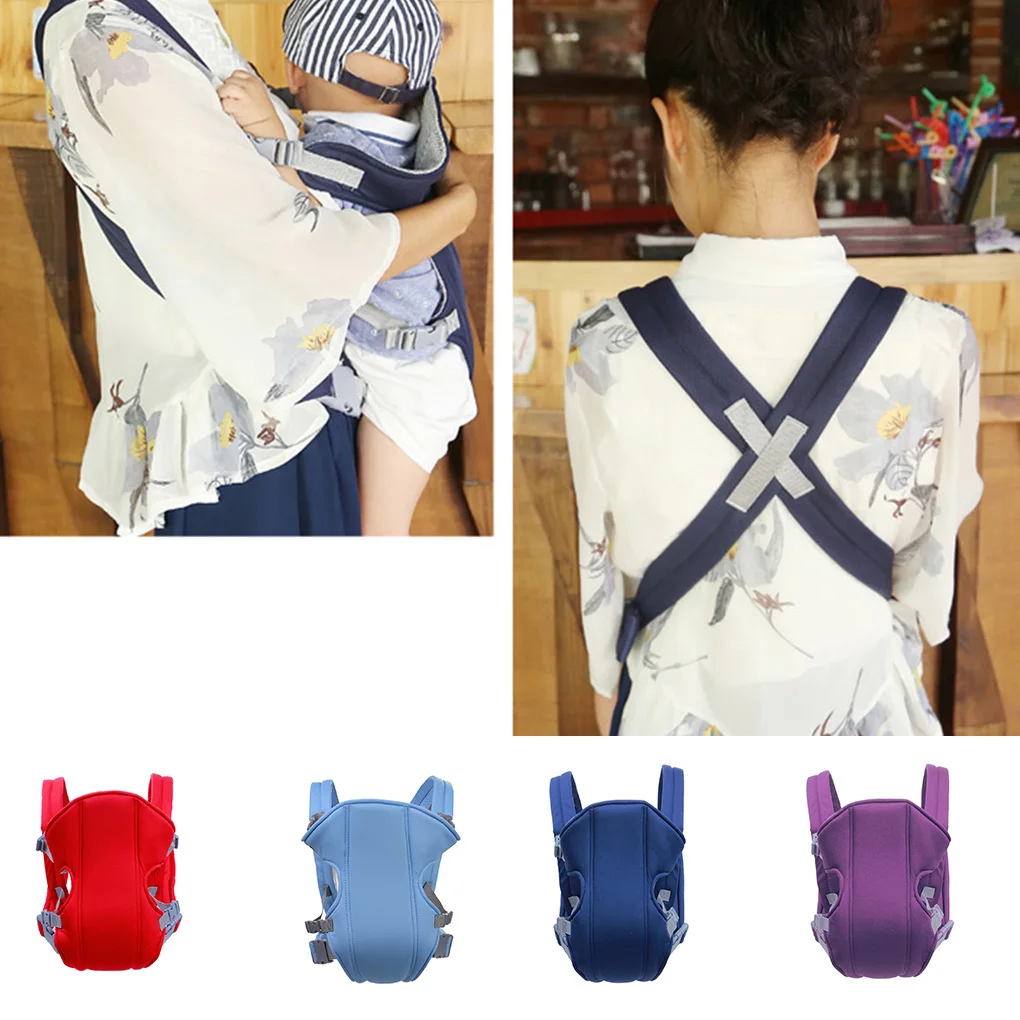 

Adjustable Baby Safety Carrier Infant Toddler Newborn 360 Four Position Lap Strap Soft Kids Sling Carriers