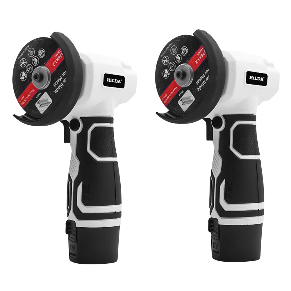 Мини-угловая шлифовальная машина 12 В 3 дюйма 2000 мАч