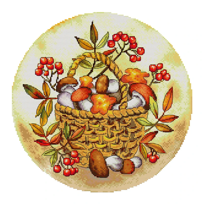 

Joy Sunday Набор для вышивки крестиком 11CT 14CT, наборы для вышивки крестиком