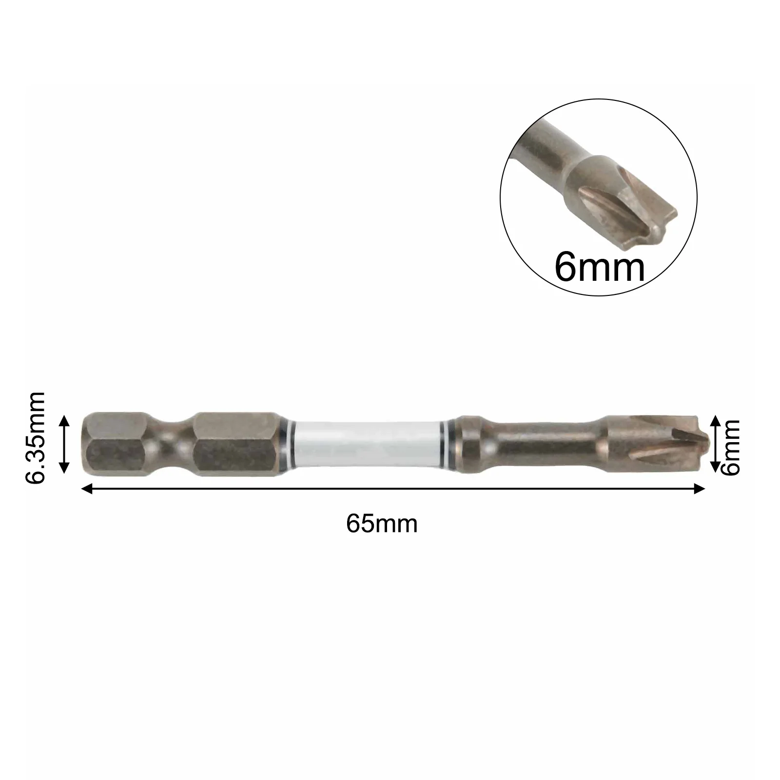 

65-110mm Magnetic Socket Switch Special Non-Slip Disassembly Tool Electric Screwdriver FPH2 6mm For Power Tool