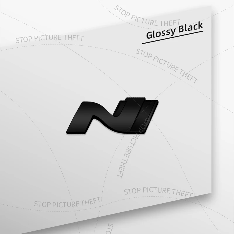 

1 шт., металлическая 3d-эмблема для багажника Hyundai N Line Elantra Santa Fe Sonata Tucson