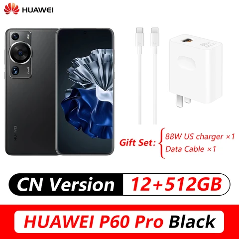 HUAWEI P60 Pro смартфон с 6,18-дюймовым дисплеем, восьмиядерным процессором Snapdragon 8 +, 48 МП
