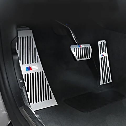 Для педалей Bmw, резиновые противоскользящие педали из нержавеющей стали подходят для BMW 3 серии BMW 5 серии X3 X5 2003-2024 гг.