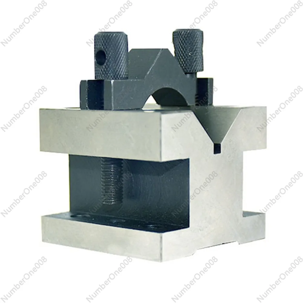 Зажим V-блок с зажимом 2 шт. 35x35x30 мм 90 ° заземление закаленная сталь