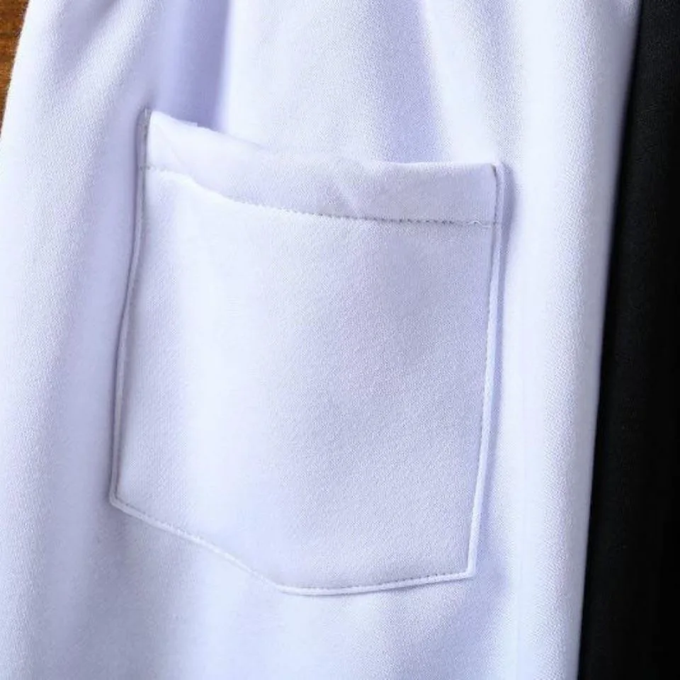 Брюки-султанки мужские демисезонные уличная одежда шаровары Черного и белого